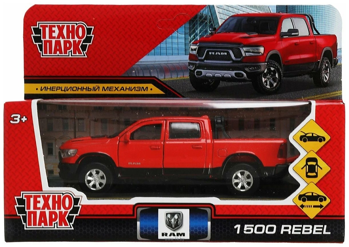 Фотографии Технопарк Dodge Ram 1500 Rebel RAM1500-13-RD