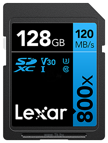 Фотографии Lexar High-Performance 800x SDXC LSD0800128G-BNNNG 128GB