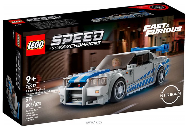 Фотографии LEGO Speed Champions 76917 Двойной форсаж: Nissan Skyline GT-R (R34)