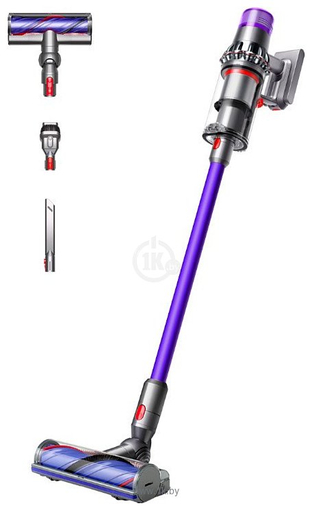 Фотографии Dyson V11 Advanced 479332-01 (никель/фиолетовый)