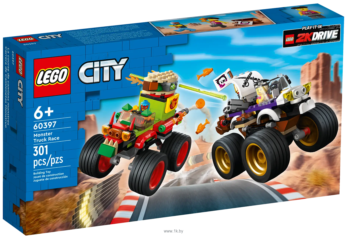 Фотографии LEGO City 60397 Гонка на грузовиках-монстрах