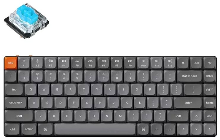 Фотографии Keychron K3 Max RGB K3M-H2-RU Gateron Low Profile Blue