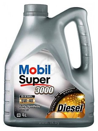 Фотографии Mobil Super 3000 X1 Diesel 5W-40 4л