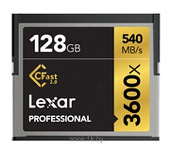 Фотографии Lexar Professional 3600x CFast 2.0 128GB