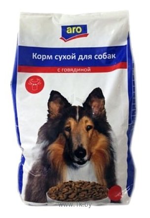 Фотографии Aro (2.4 кг) Сухой корм для собак с говядиной