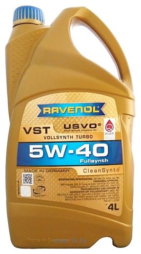 Фотографии Ravenol VST 5W-40 4л