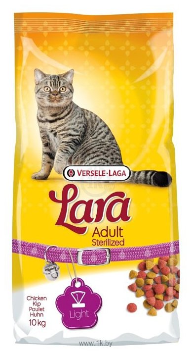 Фотографии Lara (10 кг) Adult Sterilized с курицей для стерилизованных кошек