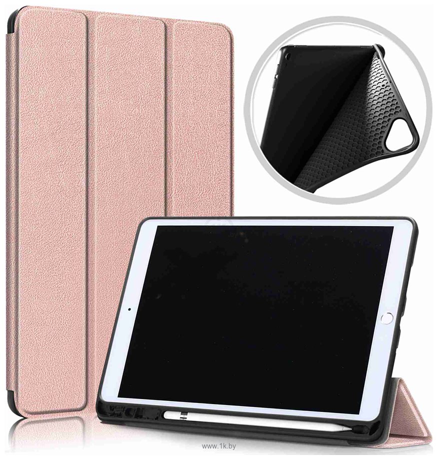 Фотографии JFK для iPad 10.2 2019 (со стилусом, розовый)