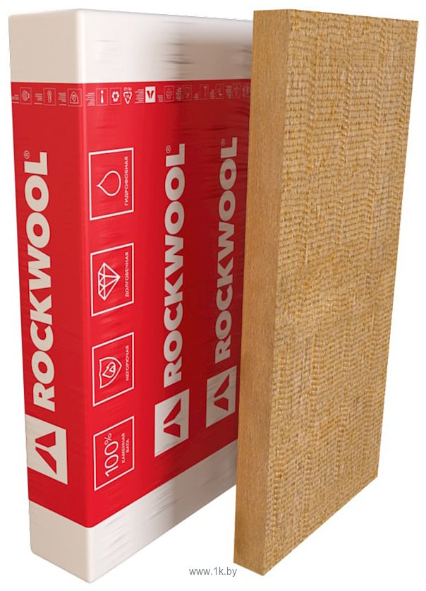 Фотографии Rockwool Фасад Баттс Балкон 1000x600x110 мм