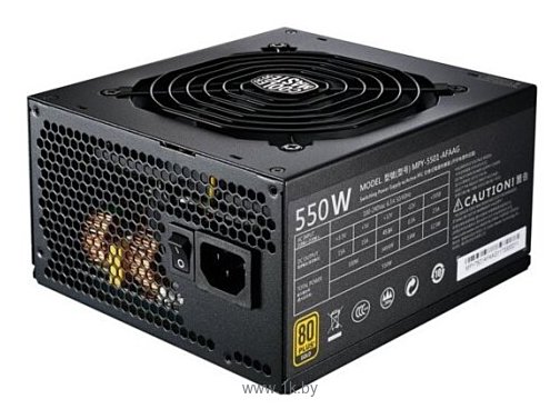 Фотографии Cooler Master MWE Gold 550W Full Modular (MPY-5501-AFAAG)