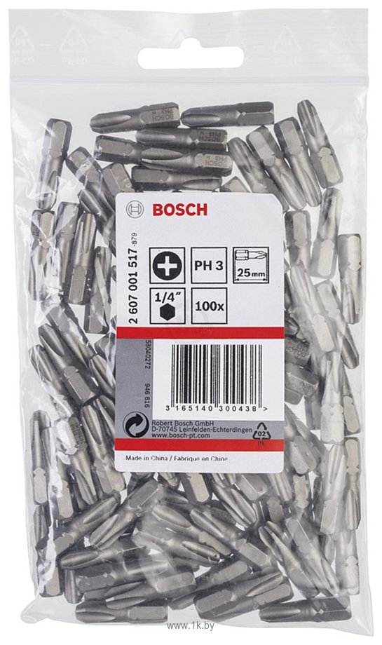 Фотографии Bosch 2607001517 100 предметов