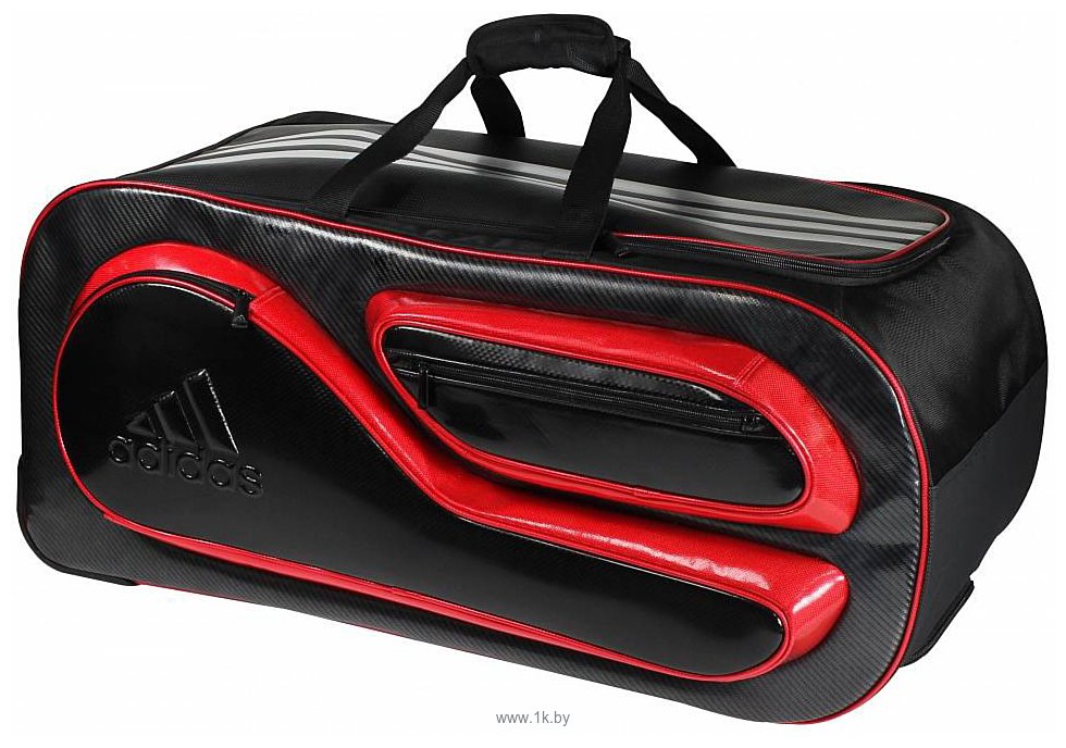 Фотографии Adidas Pro Line Team Wheel Bag BPRO 06 (черный/красный)