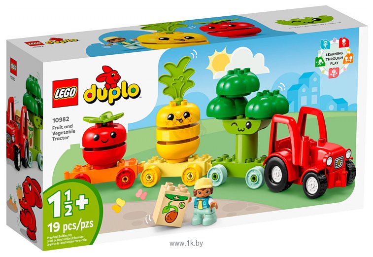 Фотографии LEGO Duplo 10982 Мой первый фруктово-овощной трактор