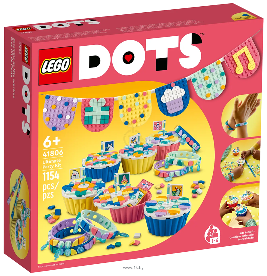 Фотографии LEGO DOTS 41806 Большой набор для вечеринки