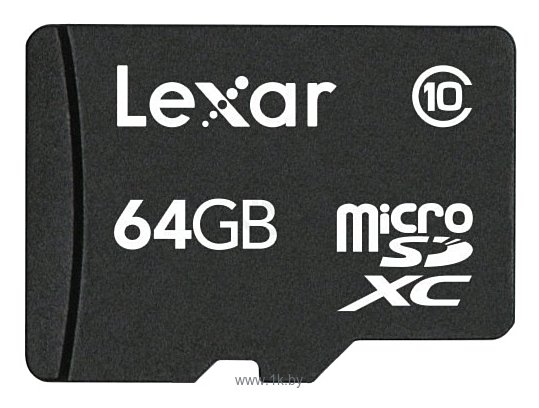 Фотографии Lexar microSDXC Class 10 64GB + SD adapter