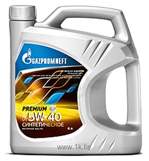 Фотографии Gazpromneft Premium 5W-40 SM/CF 4л