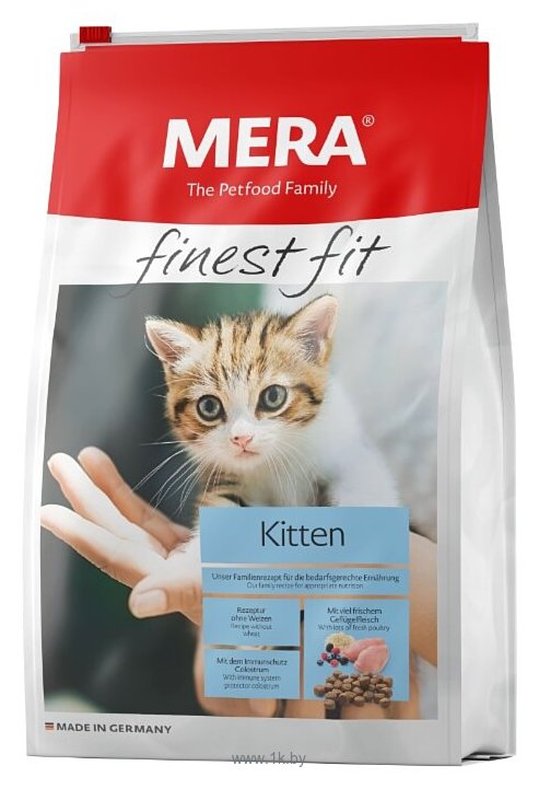 Фотографии Mera (4 кг) Finest Fit Kitten для котят