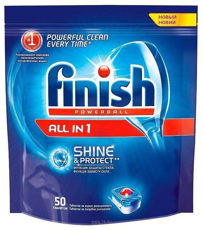 Фотографии Finish All in 1 Shine & Protect (50 tabs