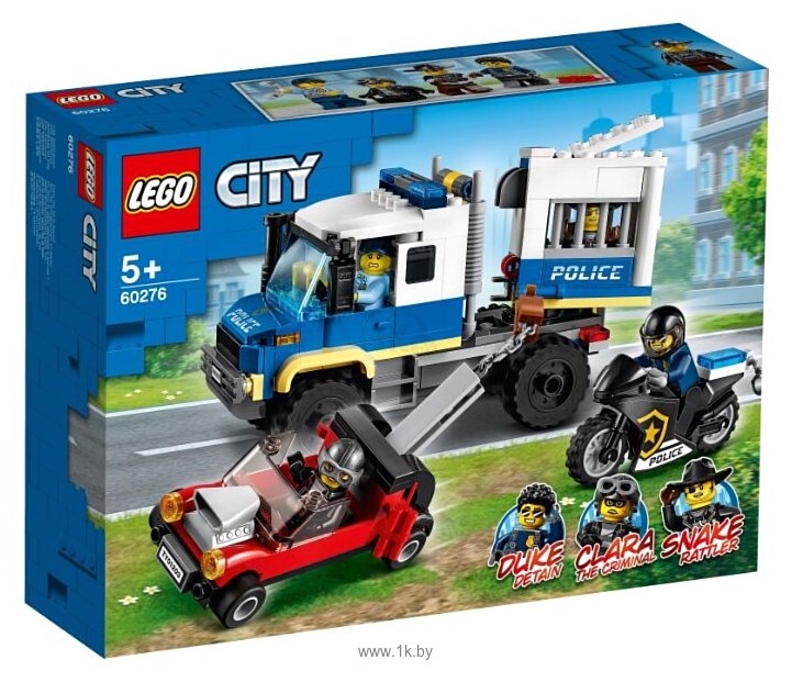 Фотографии LEGO City 60276 Транспорт для перевозки преступников