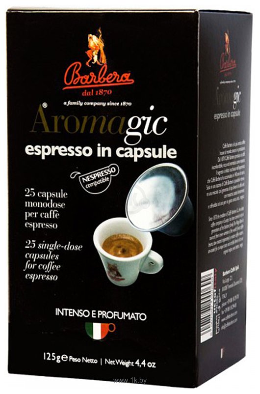 Фотографии Barbera Aromagic Nespresso NC (25 порций)