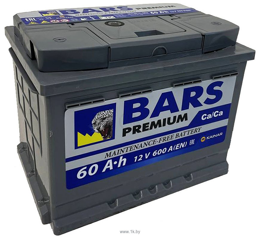 Фотографии BARS Premium 60 R+ (60Ah)
