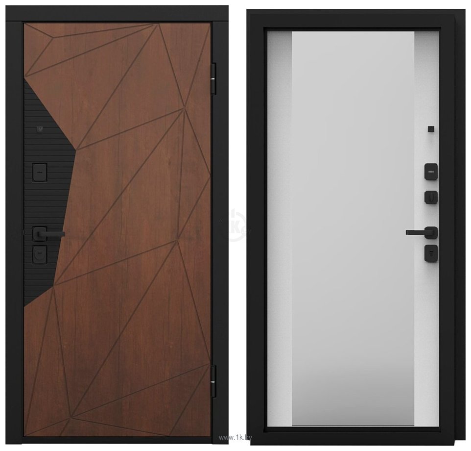 Фотографии Guard Combi Mirror шпон корица/шагрень белая (96x205, правая) Фотографии Guard Combi Mirror шпон корица/шагрень белая (96x205, правая)