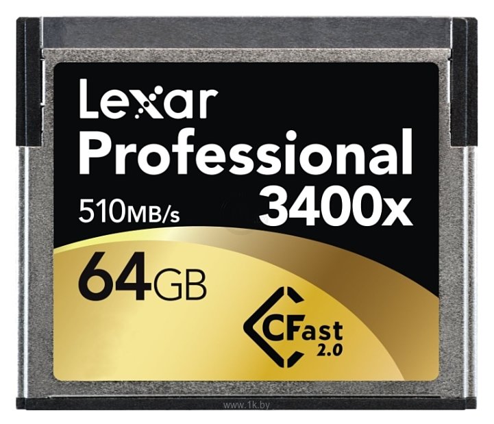 Фотографии Lexar Professional 3400x CFast 2.0 64GB