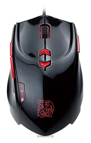 Фотографии Tt eSPORTS by Thermaltake Gaming mouse THERON Plus+ SMART MOUSE black USB