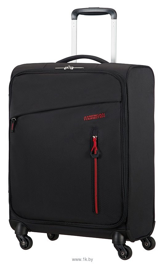 Фотографии American Tourister Litewing Volcanic Black 55 см (4 колеса)