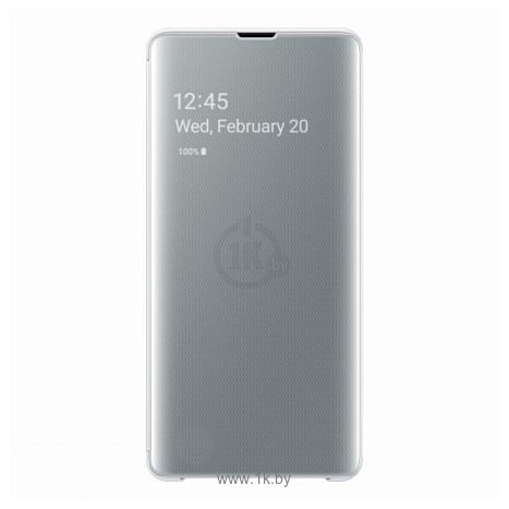 Фотографии Samsung Clear View Cover для Samsung Galaxy S10 Plus (белый)