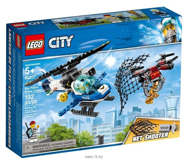 Фотографии LEGO City 60207 Воздушная полиция: погоня дронов