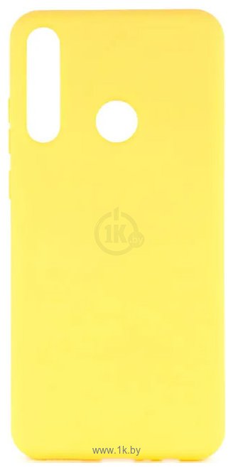 Фотографии Case Cheap Liquid для Huawei Y6p (желтый)