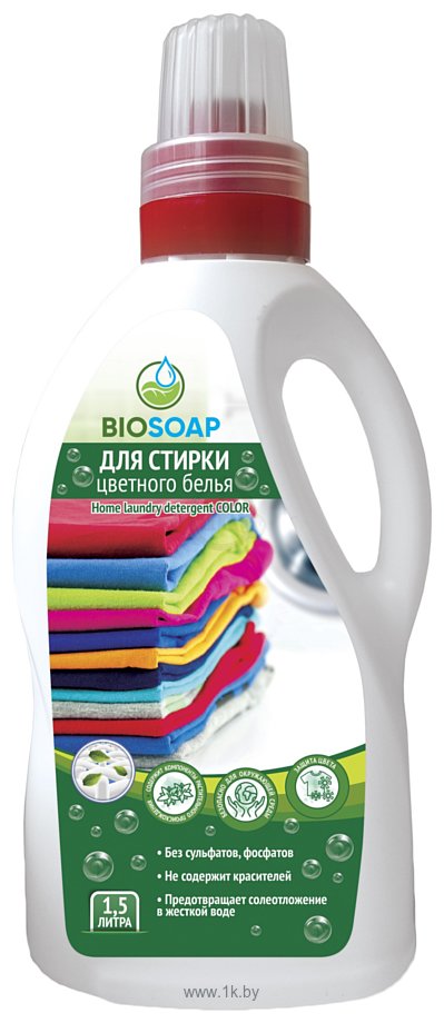 Фотографии BIOSOAP Home laundry detergent COLOR 1.5 л