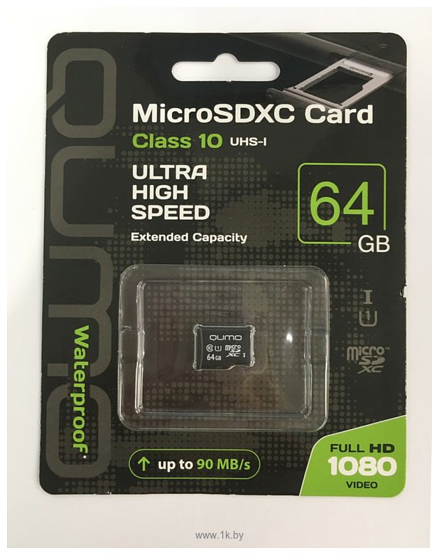 Фотографии QUMO microSDXC QM64GMICSDXC10U1NA 64GB