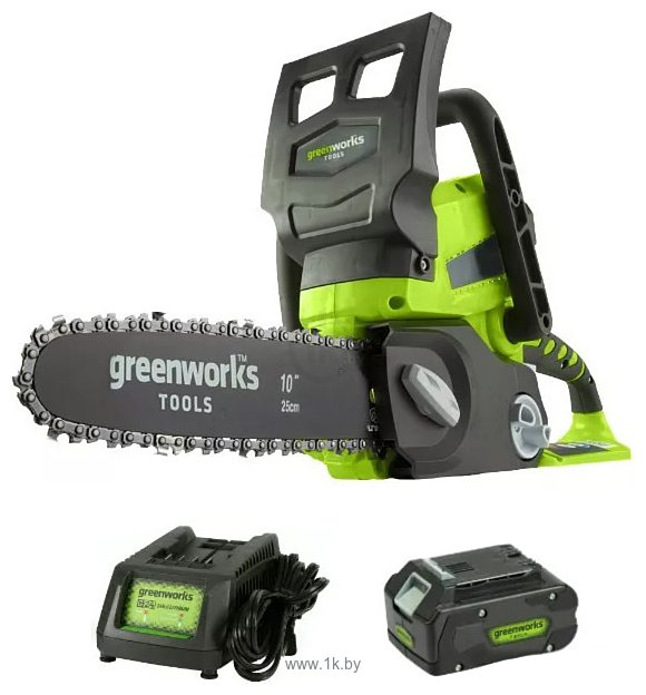 Фотографии Greenworks G24CS25K4 (с 1-им АКБ)