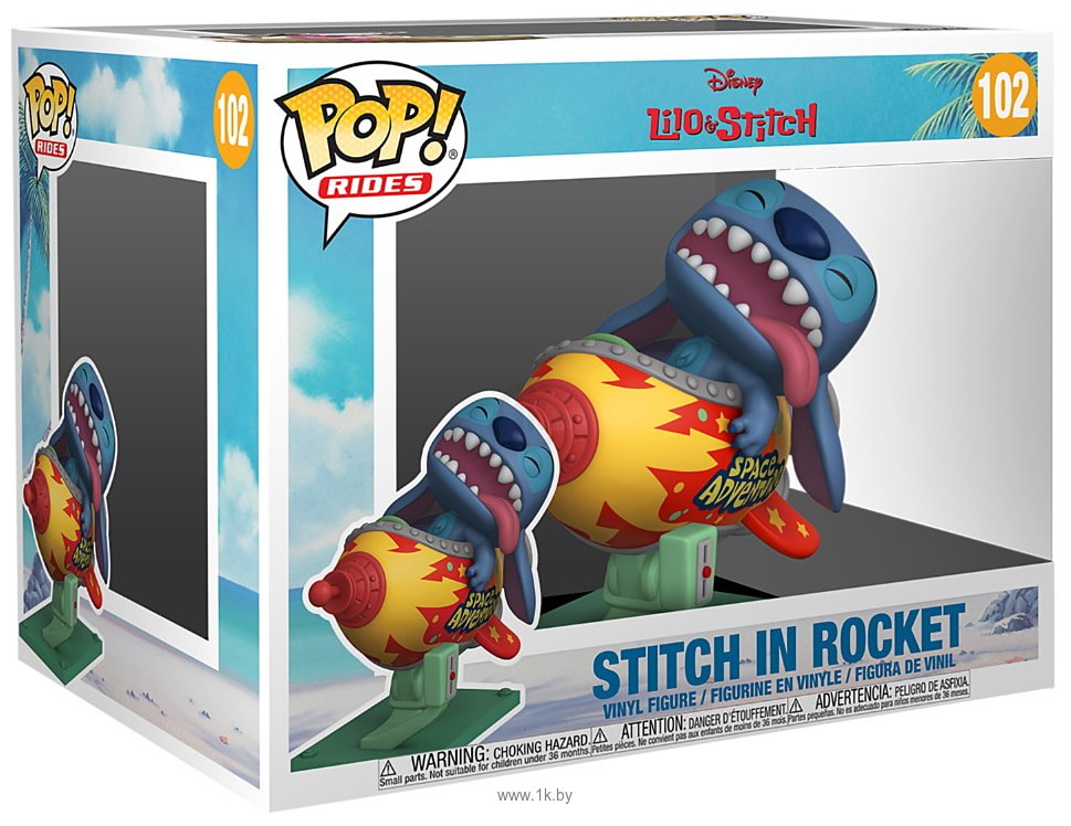 Фотографии Funko POP! Rides Lilo & Stitch Stitch Rocket 55620