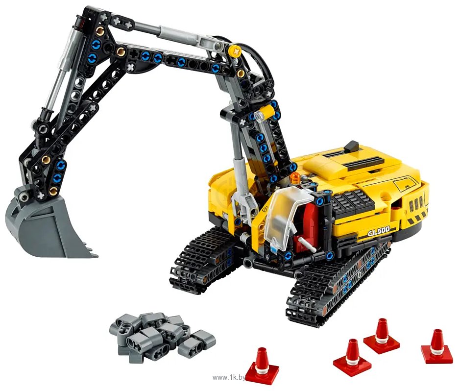 Фотографии LEGO Technic 42121 Тяжелый экскаватор