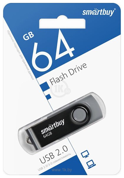 Фотографии Smart Buy Twist 64GB (SB064GB2TWK)