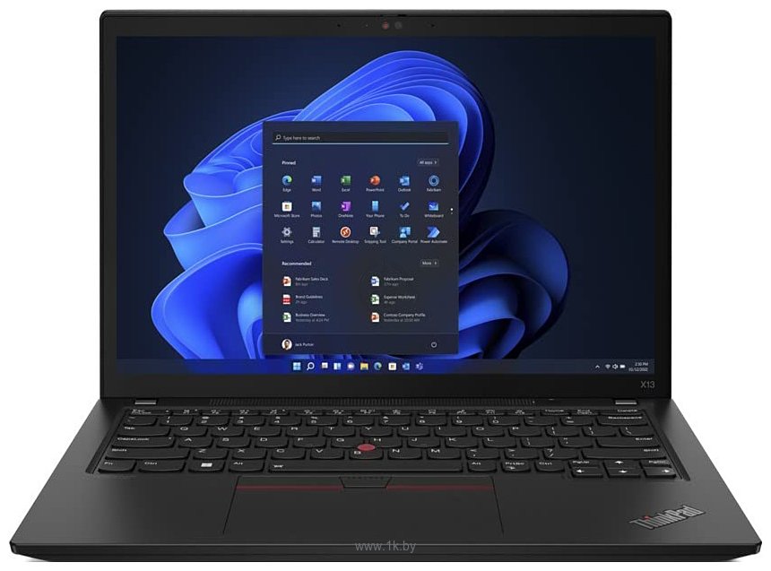 Фотографии Lenovo ThinkPad X13 Gen 3 (21BQS6QC00)