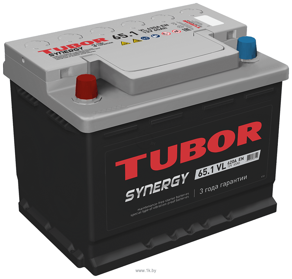 Фотографии Tubor Synergy L+ (65Ah)