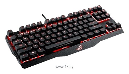 Фотографии ASUS ROG Claymore Core Cherry MX Blue black USB