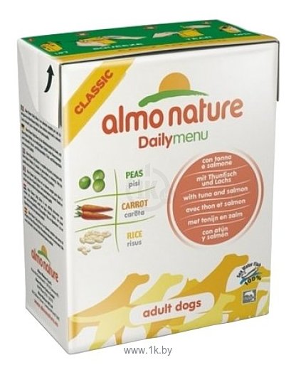 Фотографии Almo Nature (0.375 кг) 1 шт. DailyMenu Adult Dog Tuna and Salmon