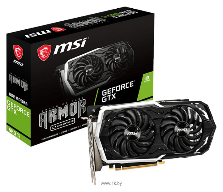 Фотографии MSI GeForce GTX 1660 Ti ARMOR