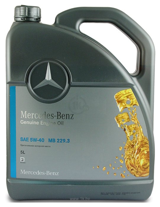 Фотографии Mercedes MB 229.3 5W-40 5л