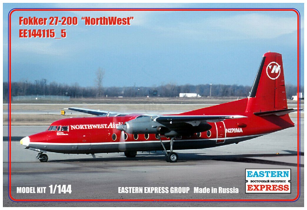 Фотографии Eastern Express Пассажирский самолет Fokker F-27-200 NorthWest EE144115-5