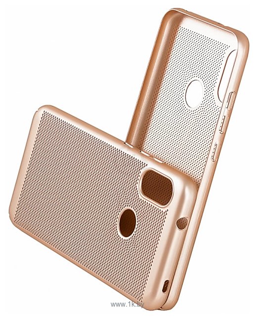 Фотографии Case Matte Natty для Xiaomi Mi A2 Lite/Redmi 6 Pro (золотой)