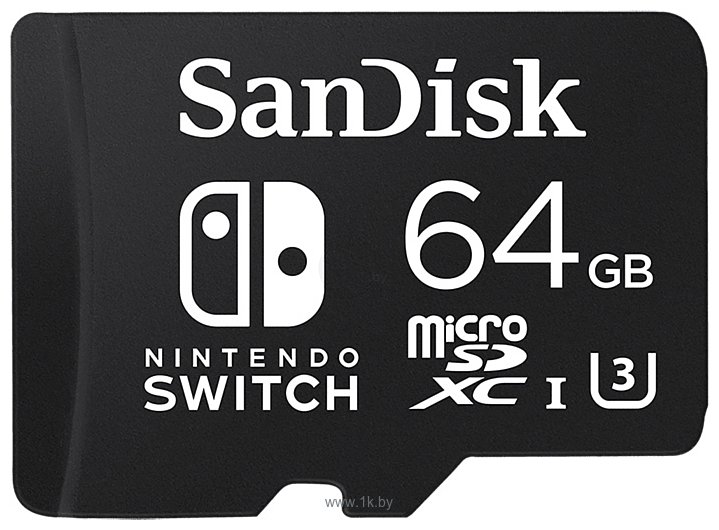 Фотографии SanDisk Nintendo Switch SDSQXAT-064G-GN6ZA microSDXC 64GB