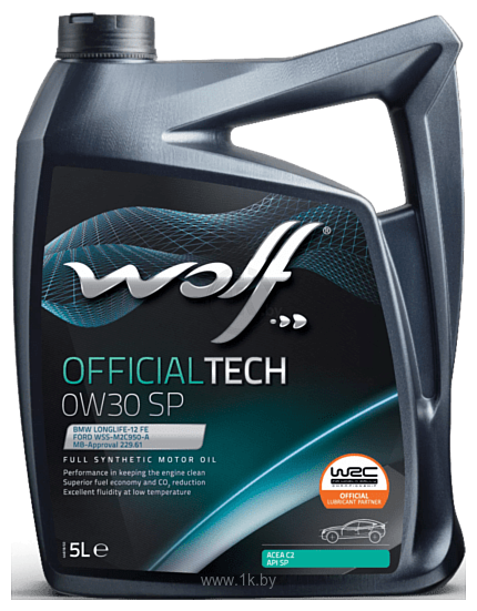 Фотографии Wolf OfficialTech 0W-30 SP 5л