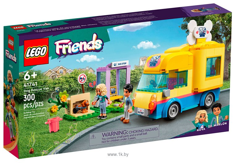 Фотографии LEGO Friends 41741 Спасательный фургон для собак