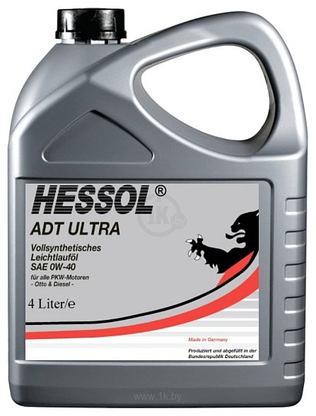 Фотографии Hessol ADT Ultra 0W-40 4л